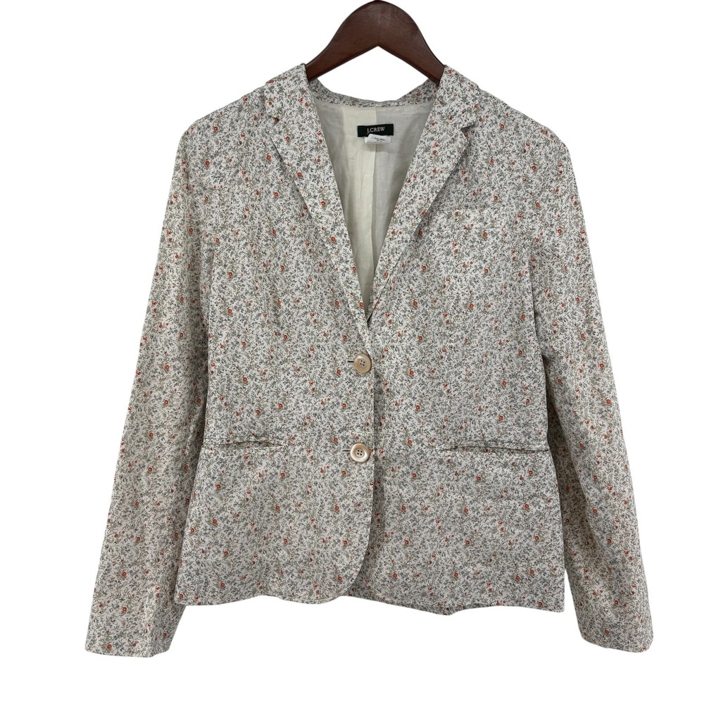 J.Crew Floral Schoolboy‎ Blazer 6